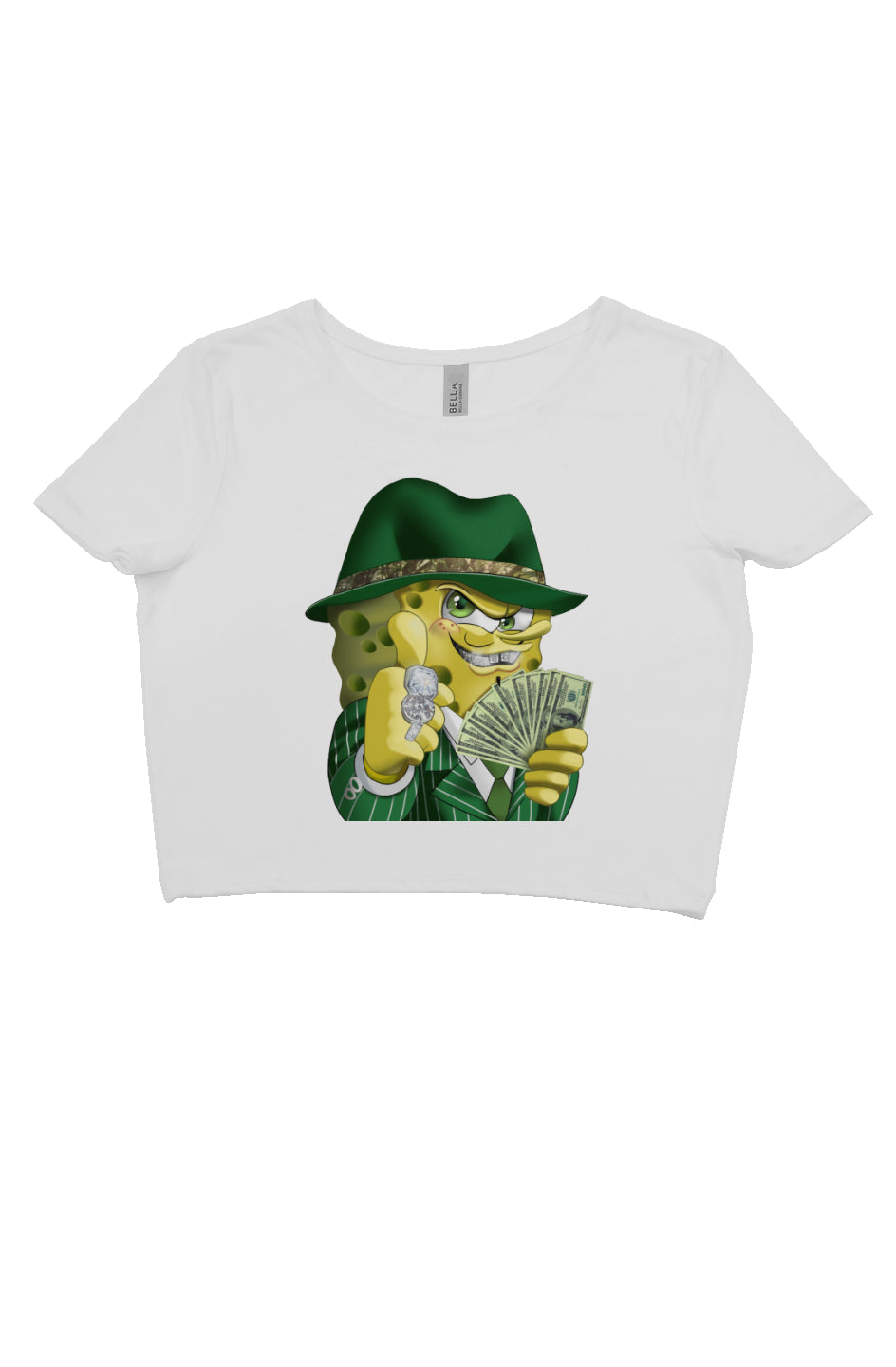 Gangster Spongebob Baby Tee
