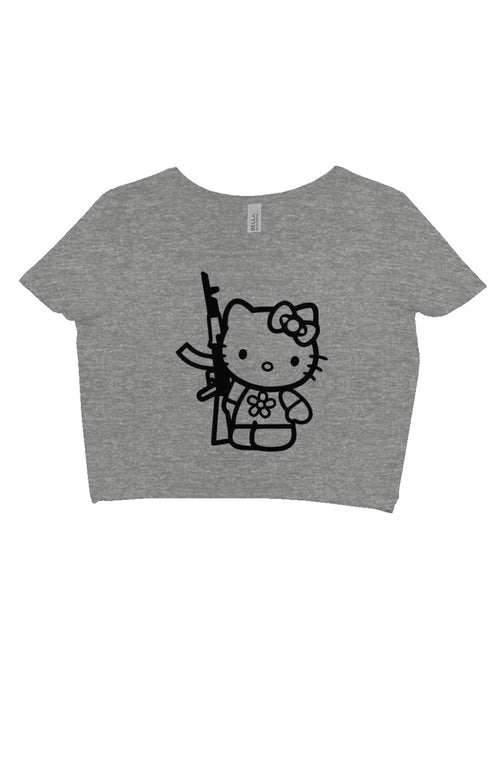 Armed Hello Kitty Baby Tee
