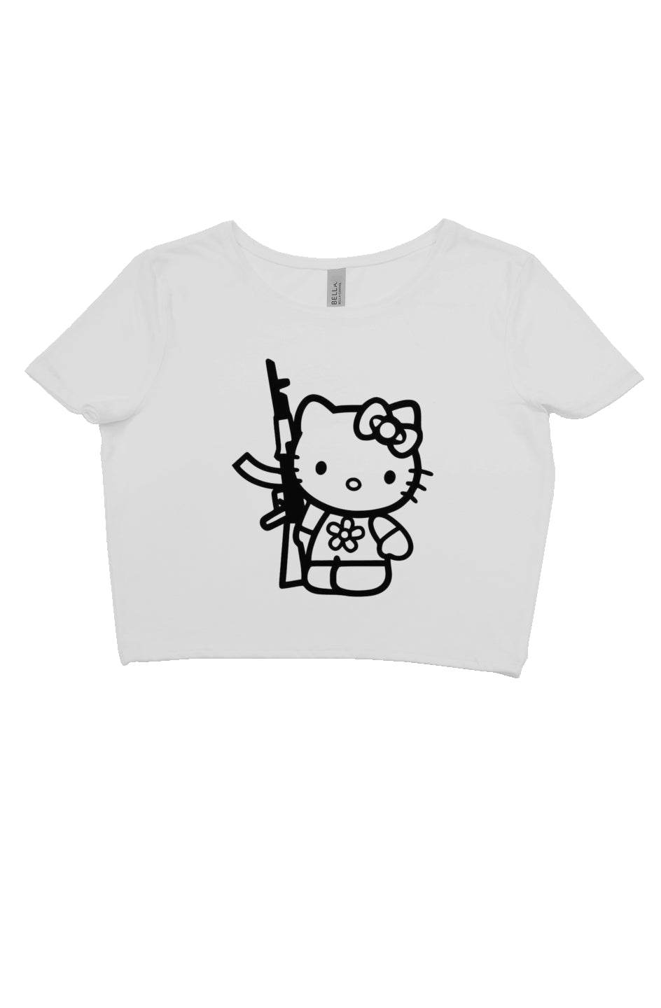 Armed Hello Kitty Baby Tee